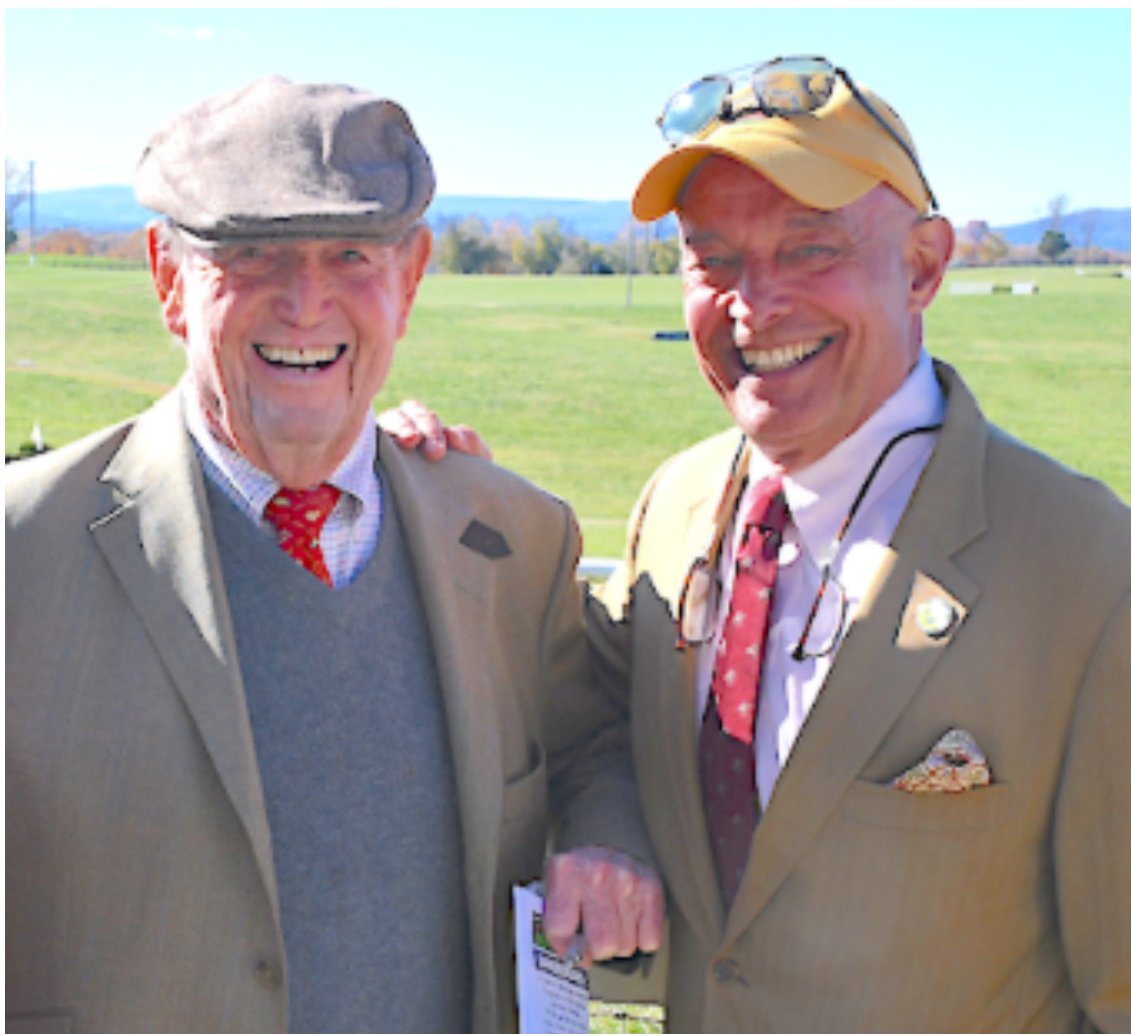 Old friends Will Allison and Al Griffin. Photo: Leland Schwartz