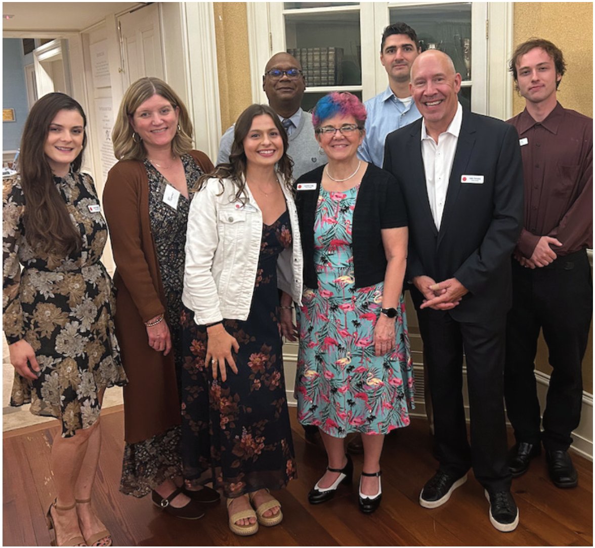 Award-winning Fauquier Times staff members with Publisher Kelly Tremane (second from left). Photo: Leland Schwartz