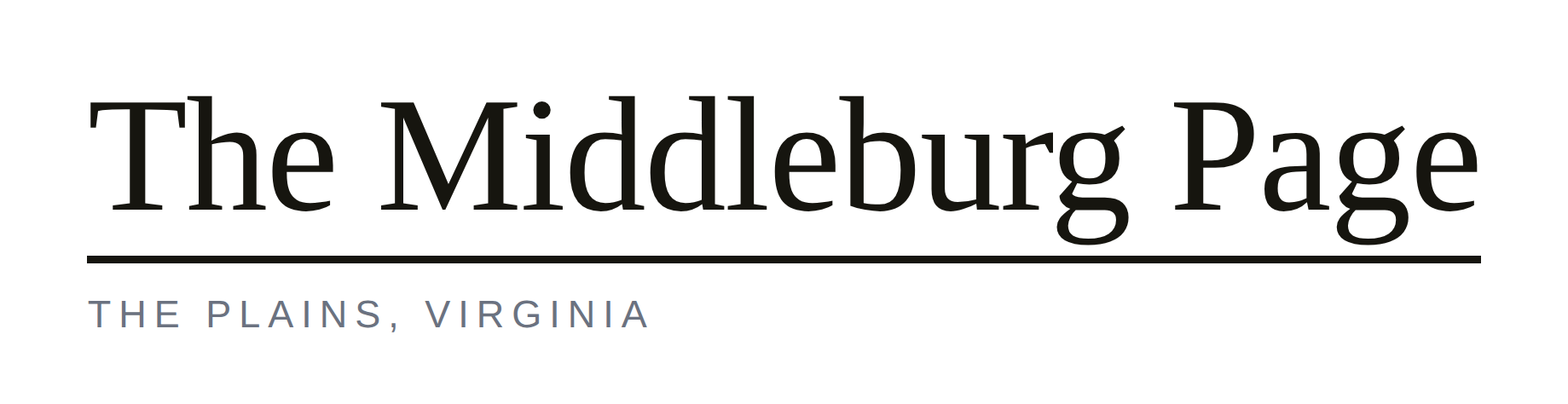 The Middleburg Page